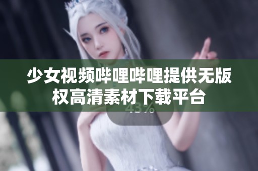 少女视频哔哩哔哩提供无版权高清素材下载平台