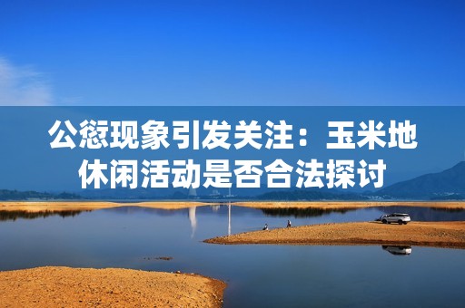 公愆现象引发关注：玉米地休闲活动是否合法探讨