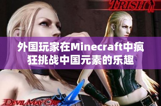 外国玩家在Minecraft中疯狂挑战中国元素的乐趣