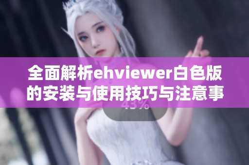 全面解析ehviewer白色版的安装与使用技巧与注意事项