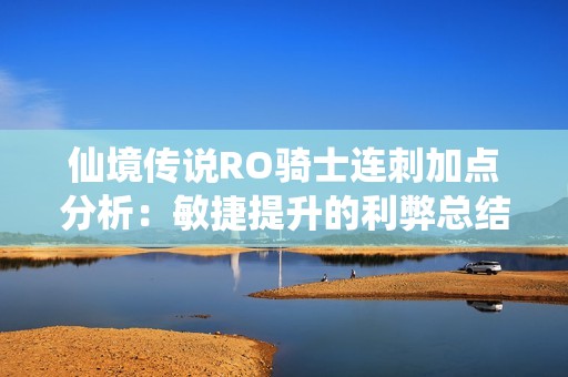 仙境传说RO骑士连刺加点分析：敏捷提升的利弊总结