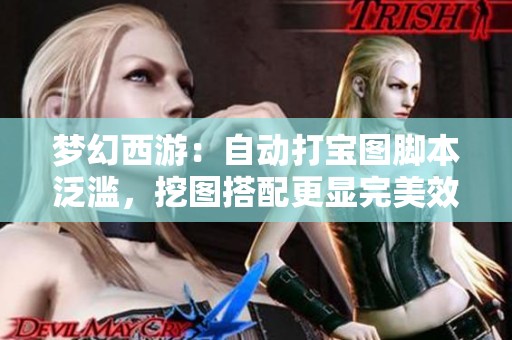 梦幻西游：自动打宝图脚本泛滥，挖图搭配更显完美效应