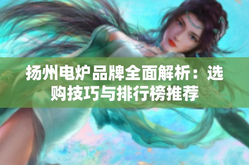 扬州电炉品牌全面解析：选购技巧与排行榜推荐