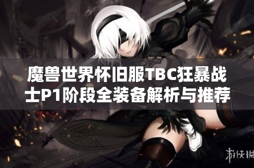 魔兽世界怀旧服TBC狂暴战士P1阶段全装备解析与推荐